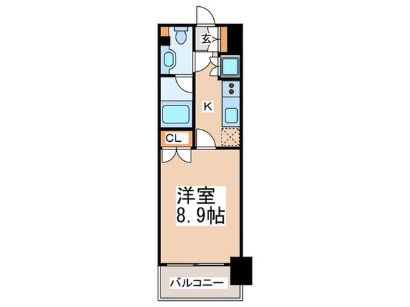 コンフォリア新宿御苑Ⅰの物件間取画像